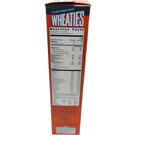 Empty Commemorative 1993 General Mills Wheaties Box John Elway Denver Broncos - Picture 2 of 9